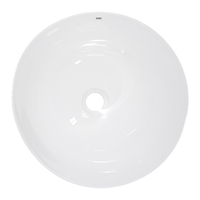 THH Above Counter Ceramic Bathroom Basin White 390X390X140mm