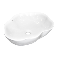 THH Above Counter Ceramic Bathroom Basin White 500x380x135mm
