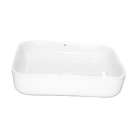 THH Above Counter Ceramic Bathroom Basin White 500x400x135mm