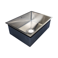 THH Single Bowl Chrome Medium Kitchen Sink 610*457*200