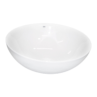 THH Above Counter Ceramic Bathroom Basin White 390X390X140mm